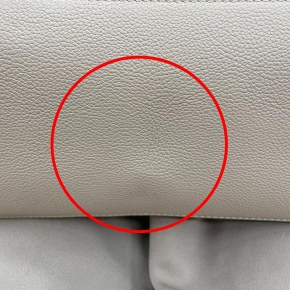 Louis Vuitton LockMe Shopping Tote Bag Greige Calf Leather - Picture 4 of 8